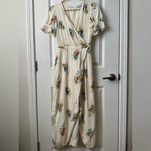 NWOT Madewell Ruffle-Sleeve Maxi Dress in Classic Corsage - Picture 4 of 10
